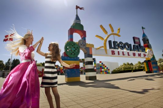 Entrance to Legoland Billund park