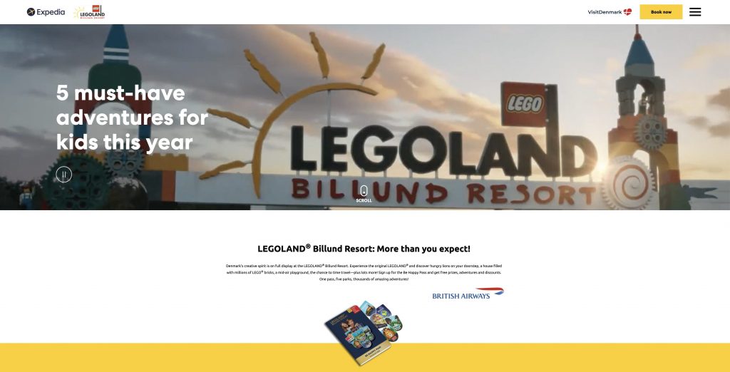 LEGOLAND website