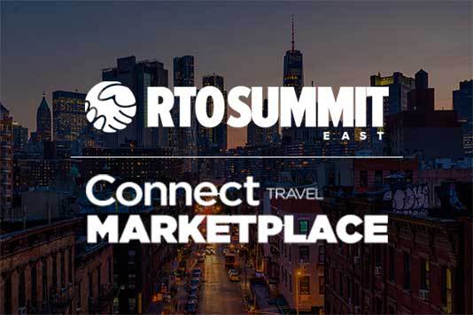 NYC Travel Week RTO Summit East Logo