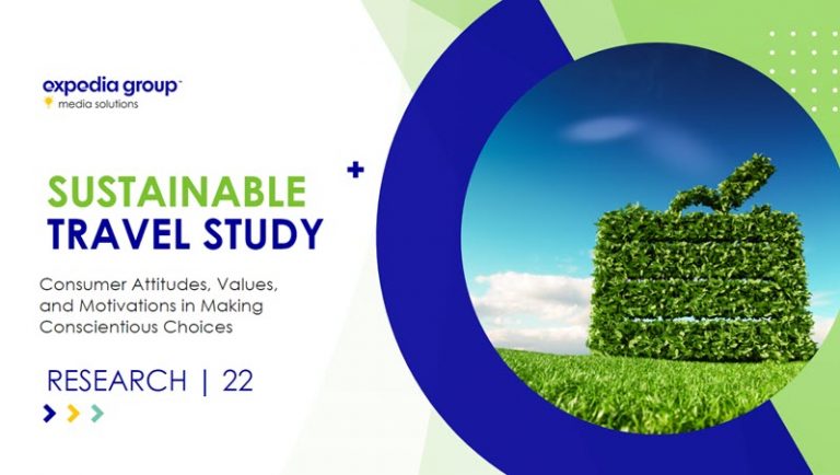 sustainable travel study expedia